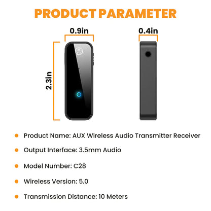 2 In 1 Bluetooth 5.0 USB Wireless Transmitter by Anti Spier