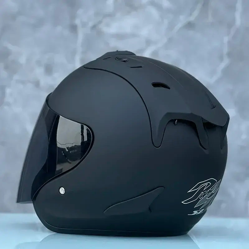 Ultralight Safety Motorcycle Helmet with Integrated Light by Anti Spier