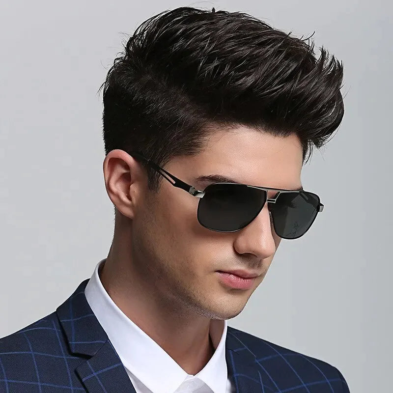 Mens Polarized Pilot Sunglasses Outdoor Driving UV400 Sun Glasses Sport Eyewear by Anti Spier