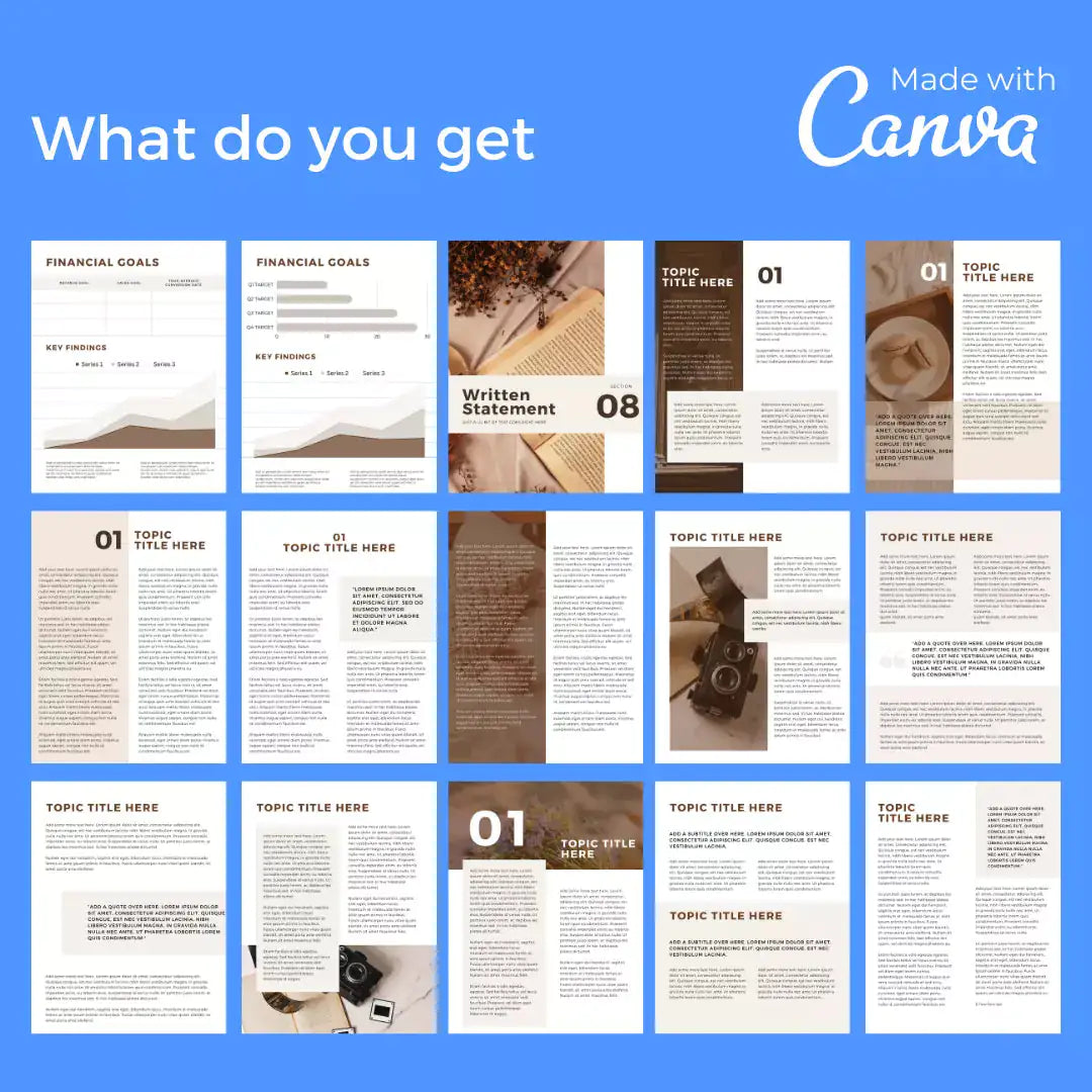 Downloadable Business Plan 100 Templates by Anti Spier