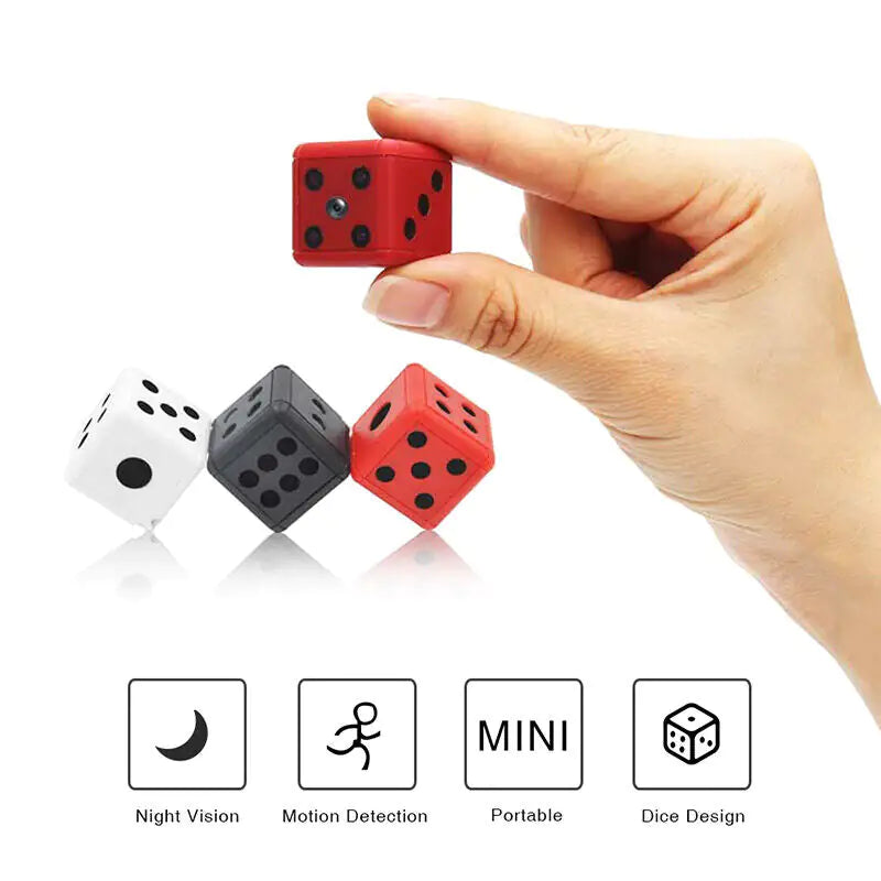 Mini Dice Camera Home Security Night Vision HD 1080P Motion Detection Nanny Cam by Anti Spier