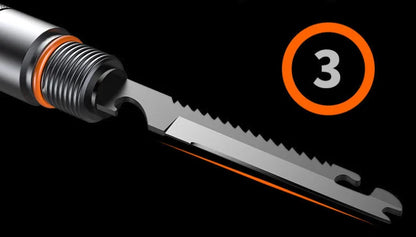 Ultralight Survival Hiking Stick by Anti Spier