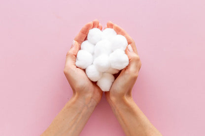DecorRack 300 Small Cotton Balls for Make-Up, Nail Polish Removal, Pet Care, Applying Oil Lotion or Powder, Made from 100% Pure & Natural Cotton, Soft and Absorbent for Household Needs (300 Count) 300 Count by Anti Spier