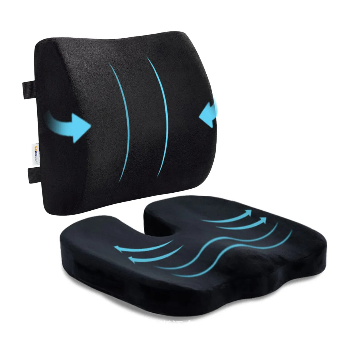 Ergonomic Office Chair Hip Cushion by Anti Spier