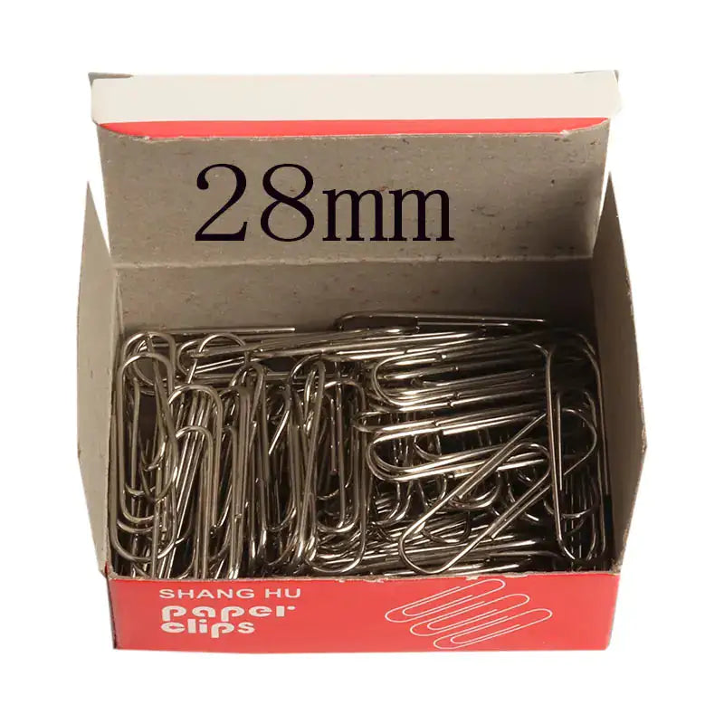 Paper Clip (28mm) Regular Silver (100/Pack) by Anti Spier