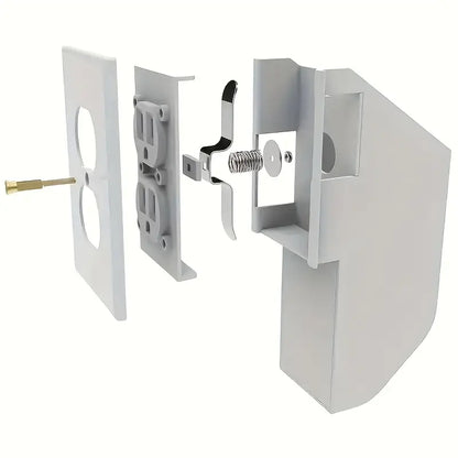 Wall Outlet Hidden Safe With Key Lock, The Sneaky Way To Trick Thieves, Easy To Install, Real Wall Plate, Wall Hidden Safe For Money, Elevated Choice Over Book Safe Or Can Safe by Anti Spier