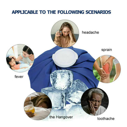 3PCS Ice Bags Packs Knee Neck Reusable Cold Relief Pain Headache Sport Injury by Anti Spier
