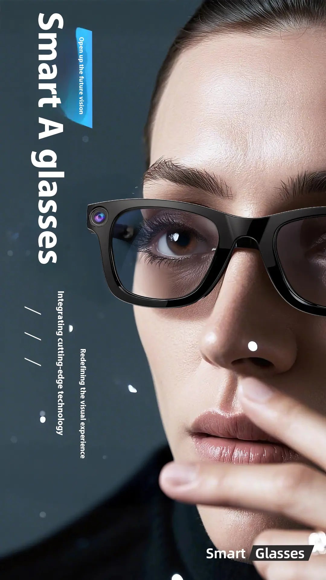 AI Camera Smart Glasses by Anti Spier