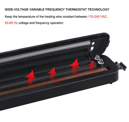 Vacuum Sealer Machine Food Preservation Storage Saver Automatic With Seal Bag by Anti Spier