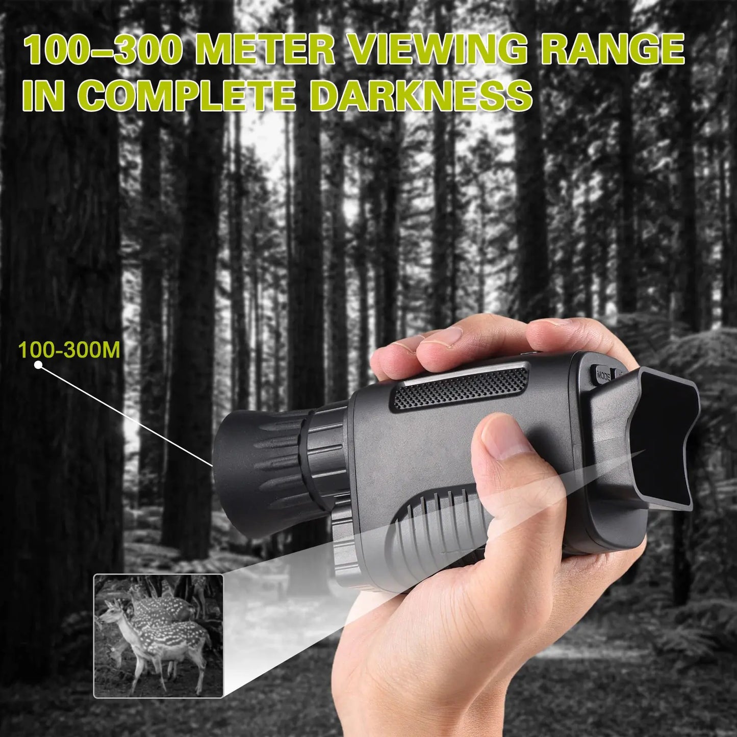 Digital Night Vision Monocular 24MP 1080P by Anti Spier