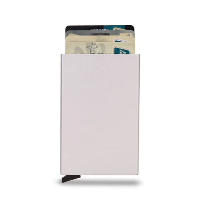 Anti-Magnetic Aluminum RFID Card Holder Wallet by Anti Spier