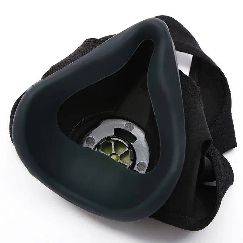 Black Exercise Resistance Mask Anaerobic Adjustable by Anti Spier