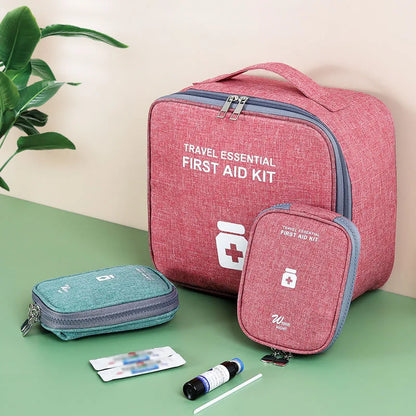 Large Capacity First Aid Kit Home Medicine Storage by Anti Spier