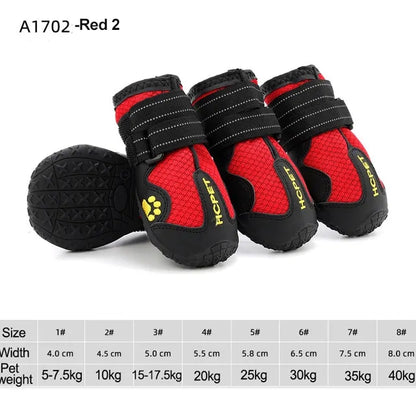 Waterproof Reflective Dog Boots by Anti Spier