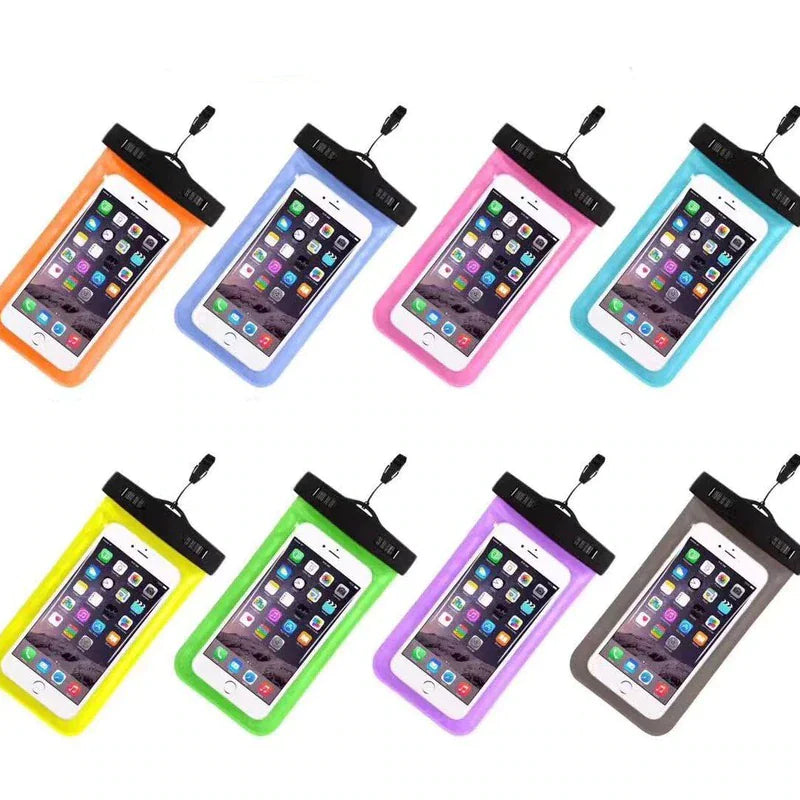 3 Pack Waterproof Floating Cell Phone Pouch Dry Bag Case Cover For Phone Samsung by Anti Spier
