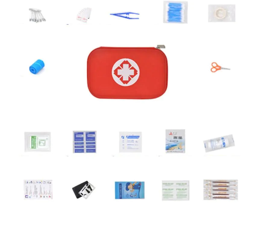 Portable Travel First Aid Kit for Outdoors and Emergencies by Anti Spier