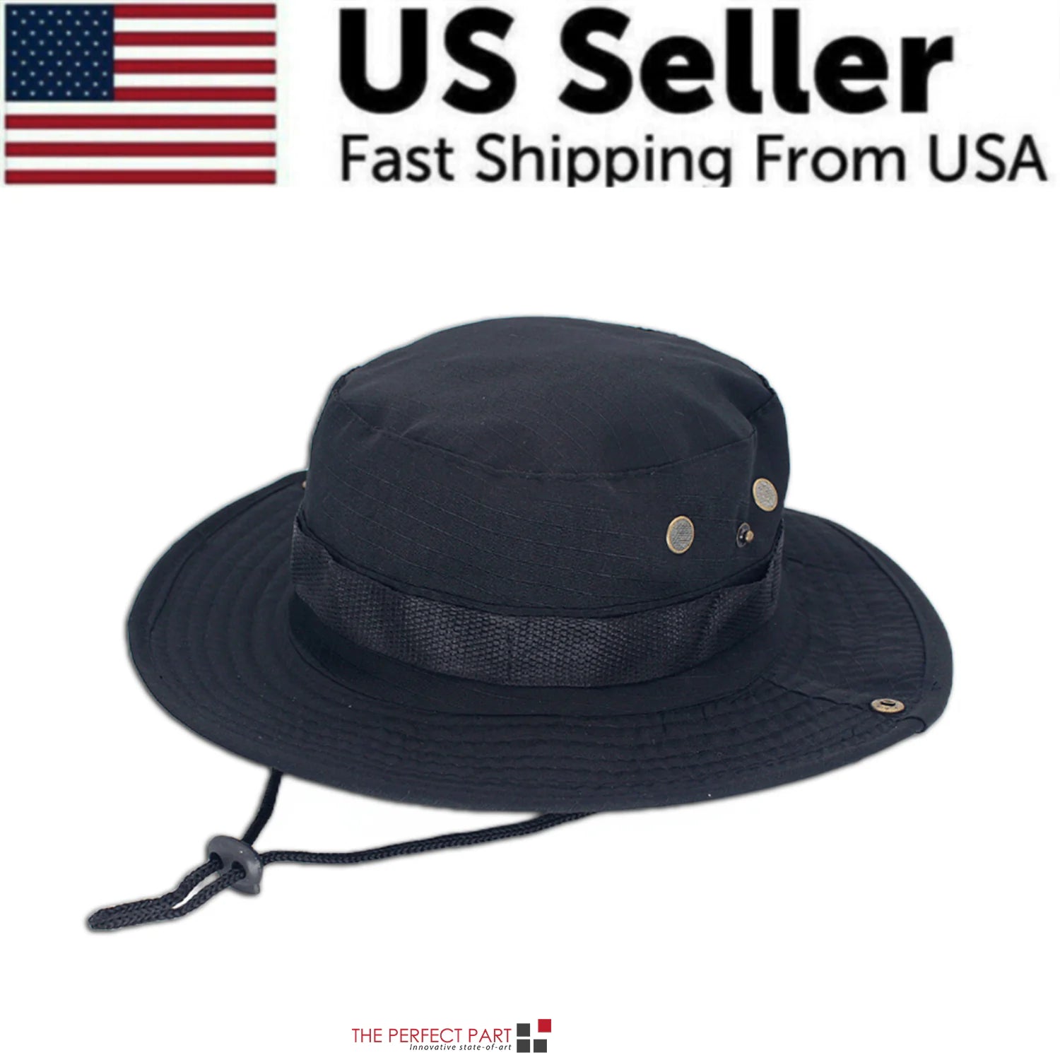 Wide Brim Sun Hat UV Protection Bucket Cap For Hiking Camping Fishing Safari Men by Anti Spier