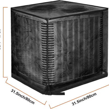 Four Seasons Anti-Blocking Mesh Outdoor Air Conditioner Cover | Easy to Install and Clean, AC Unit Protection - Prevents Debris Buildup by Anti Spier