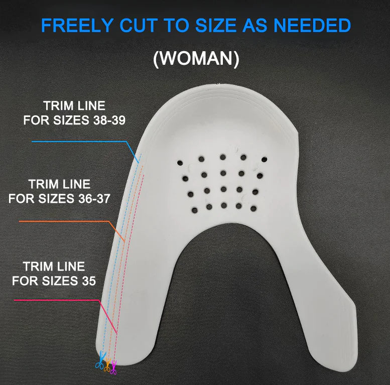 5 Pairs Shoe Protector Anti Crease Force Fields Cover Toe Cap Creasing Decreaser by Anti Spier