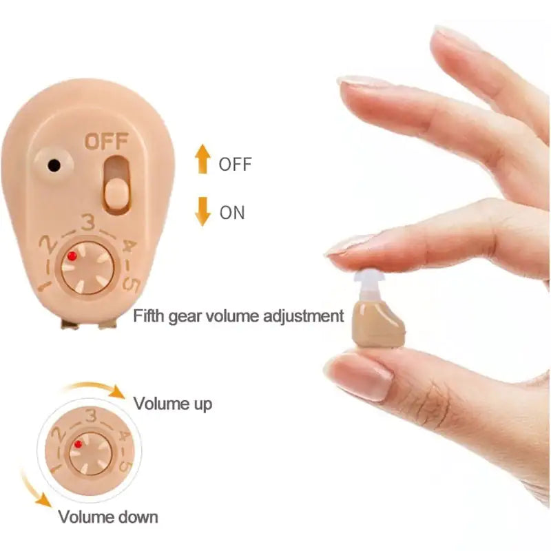 Rechargeable Hearing Aid by Anti Spier
