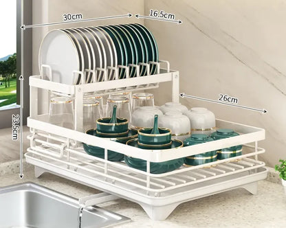 Kitchen Storage Rack Dish Storage Household by Anti Spier