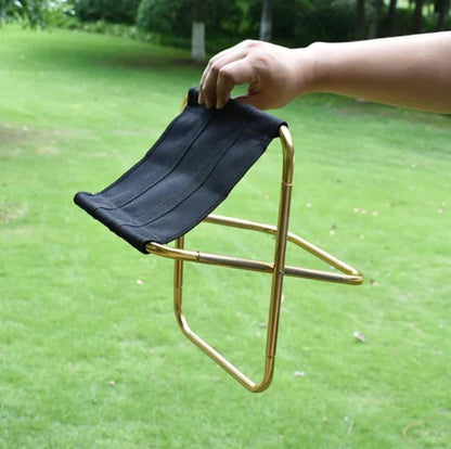 Outdoor Folding Chair - 7075 Aluminum Fishing Stool by Anti Spier