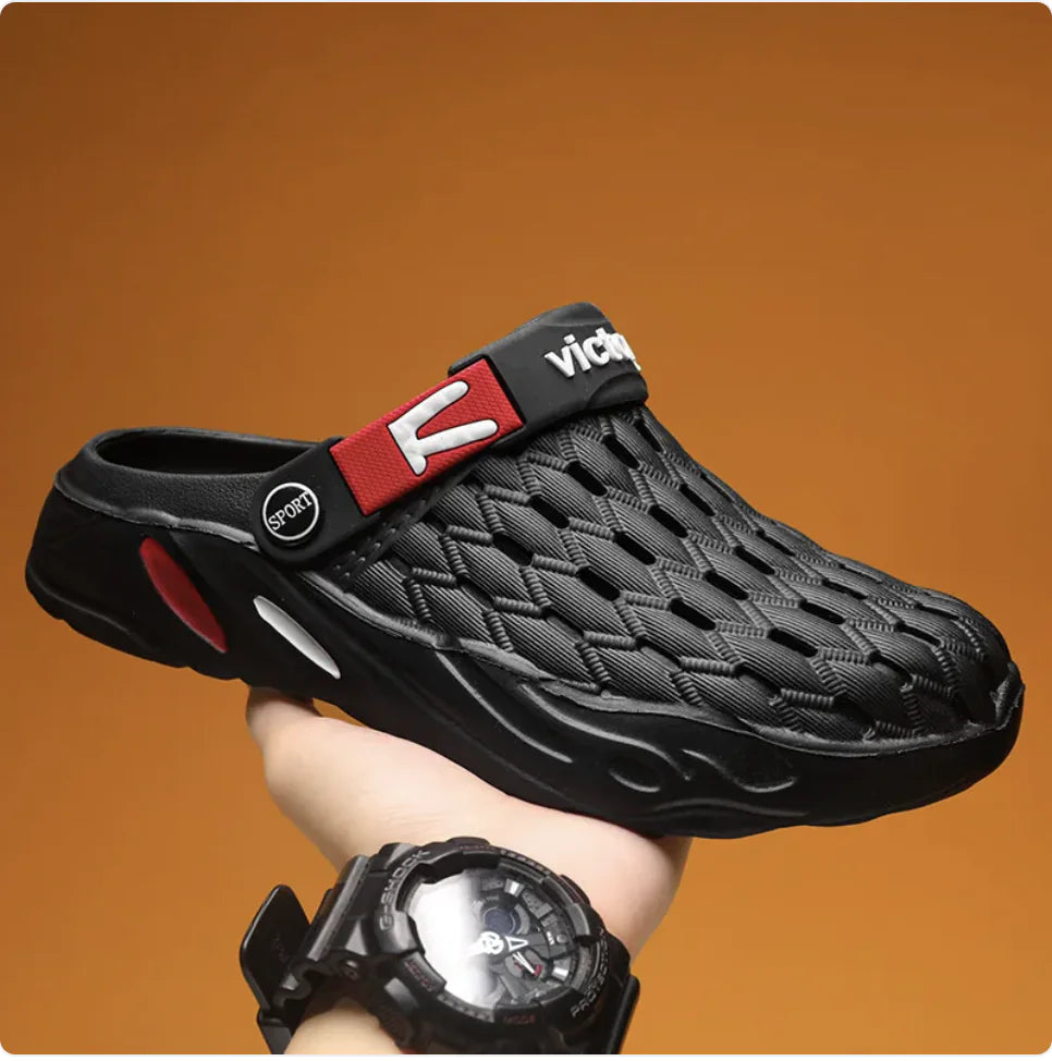 Durable Non-Slip Platform Beach Slippers - Casual Summer Outdoor Sandals by Anti Spier
