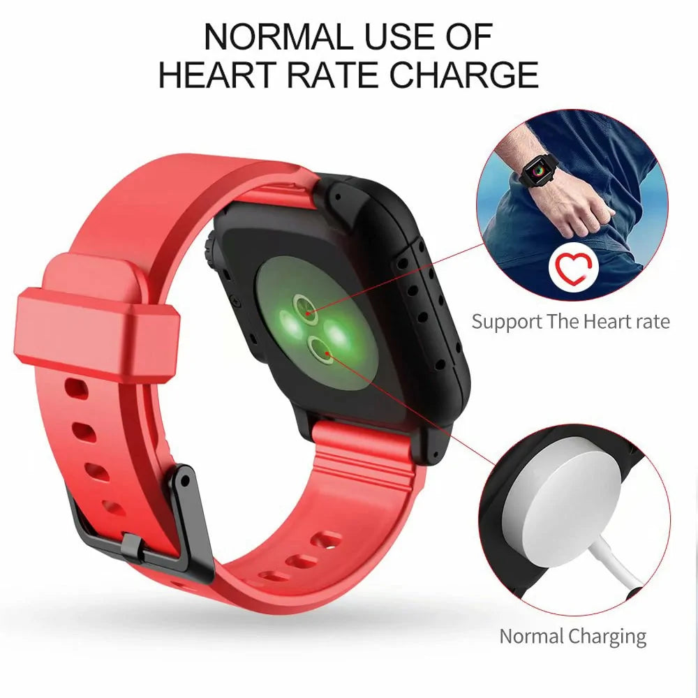 Waterproof Case And Strap Watch by Anti Spier