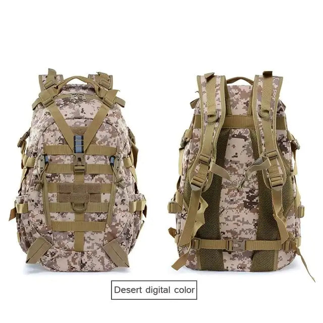 Military Backpack-Waterproof Hiking Survival Reflective Bag by Anti Spier