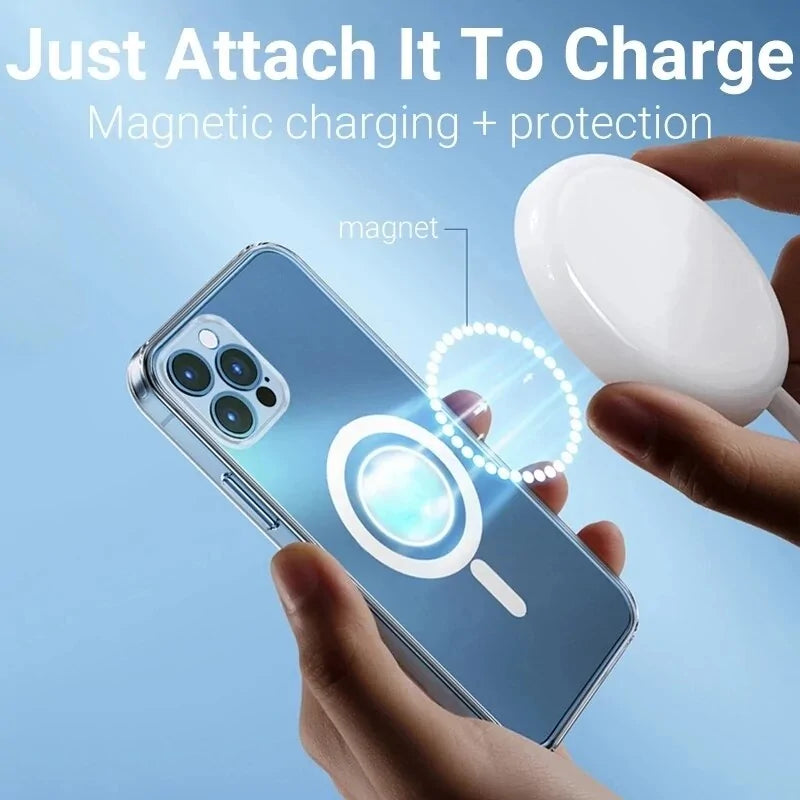 Magnetic Wireless Charging Case by Anti Spier