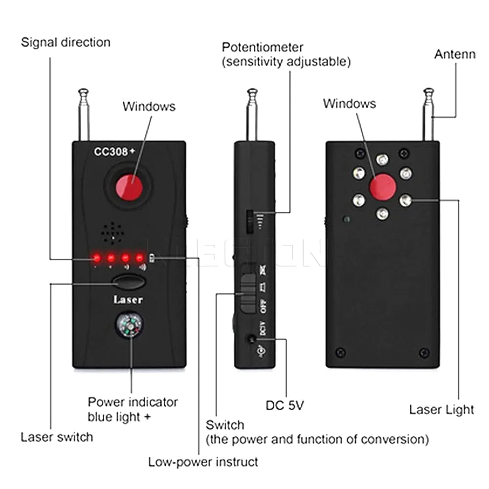 Anti-Spy Bug Detector by Anti Spier