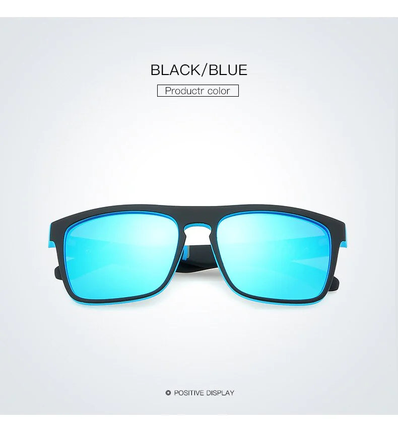 Square Polarized Sunglasses For Men Women Outdoor Sports Driving Glasses Golfing by Anti Spier