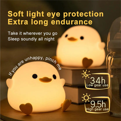 Doudou Duck Silicone Night Light by Anti Spier