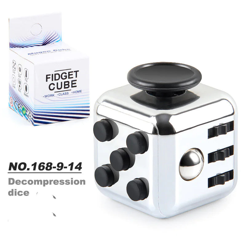 6-Sided Decompression Fidget Cube by Anti Spier