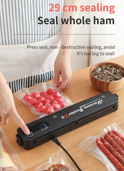 Vacuum Sealer Machine Food Preservation Storage Saver Automatic With Seal Bag by Anti Spier