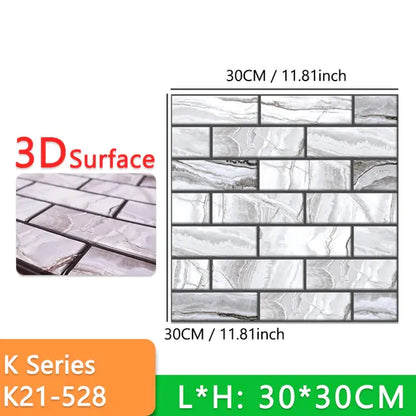 Thick Self-Adhesive Marble Floor Stickers by Anti Spier