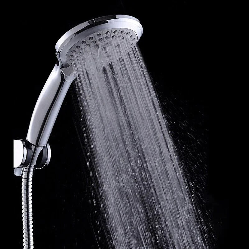 High Pressure Shower Head 5 Settings Handheld Shower Heads Spray With 5 FT Hose by Anti Spier