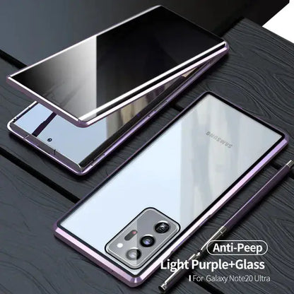 Black Out Privacy Case for Samsung Galaxy - Complete Screen Blackout Protection by Anti Spier