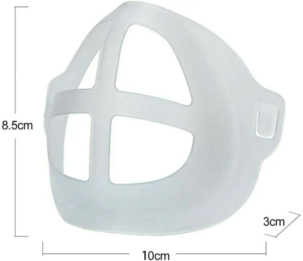 3D Face Mask Bracket Mouth Separate Inner Stand Holder Breathing Space Frame by Anti Spier