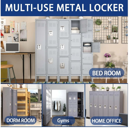 Metal Lockers With Locks by Anti Spier