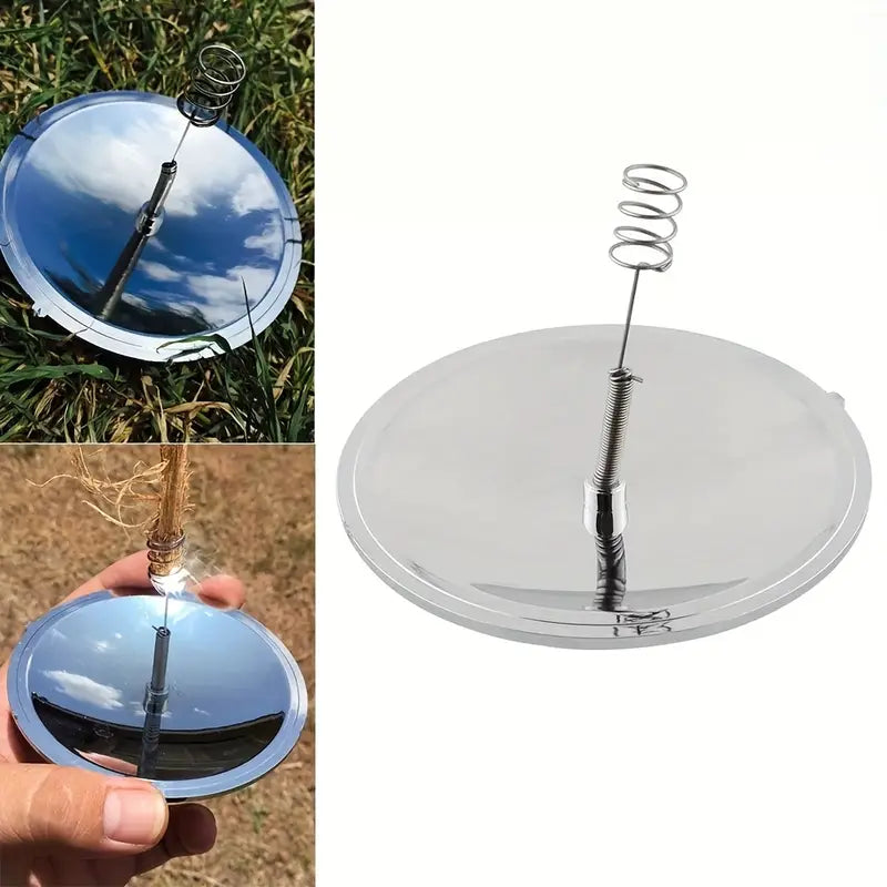 Compact & Durable Solar Fire Starter | Portable, No Battery Needed for Camping, Survival, Outdoor Emergencies - Emergency Ignition Gear by Anti Spier