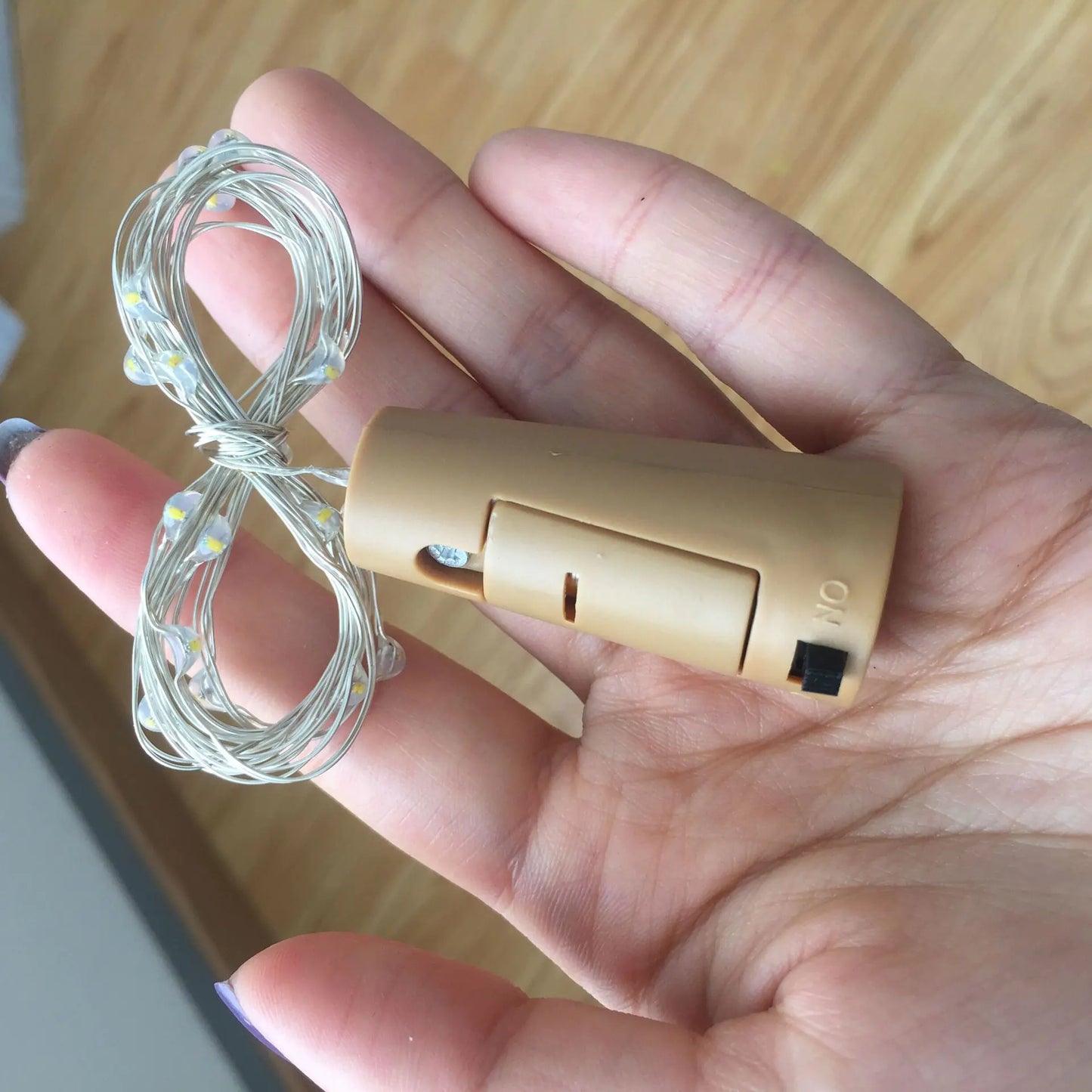 LED Bottle Cork Lights with Battery Box by Anti Spier