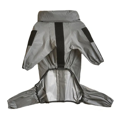 Reflective Pet Dog Raincoat by Anti Spier