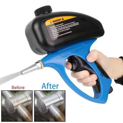 Sand Blaster 1pc Air-Powered Small Nozzle Pneumatic Sandblasting Gun | Metal Glass Anti-Rust Sandblasting Rust Remover Manual Sand Blaster for Air Compressor Home Improvement Auto Repair DIY by Anti Spier