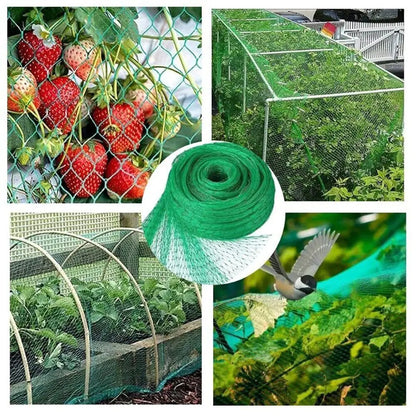 33FT Anti Bird Netting Pond Net Protection Tree Crops Plants Fruits Garden Mesh by Anti Spier