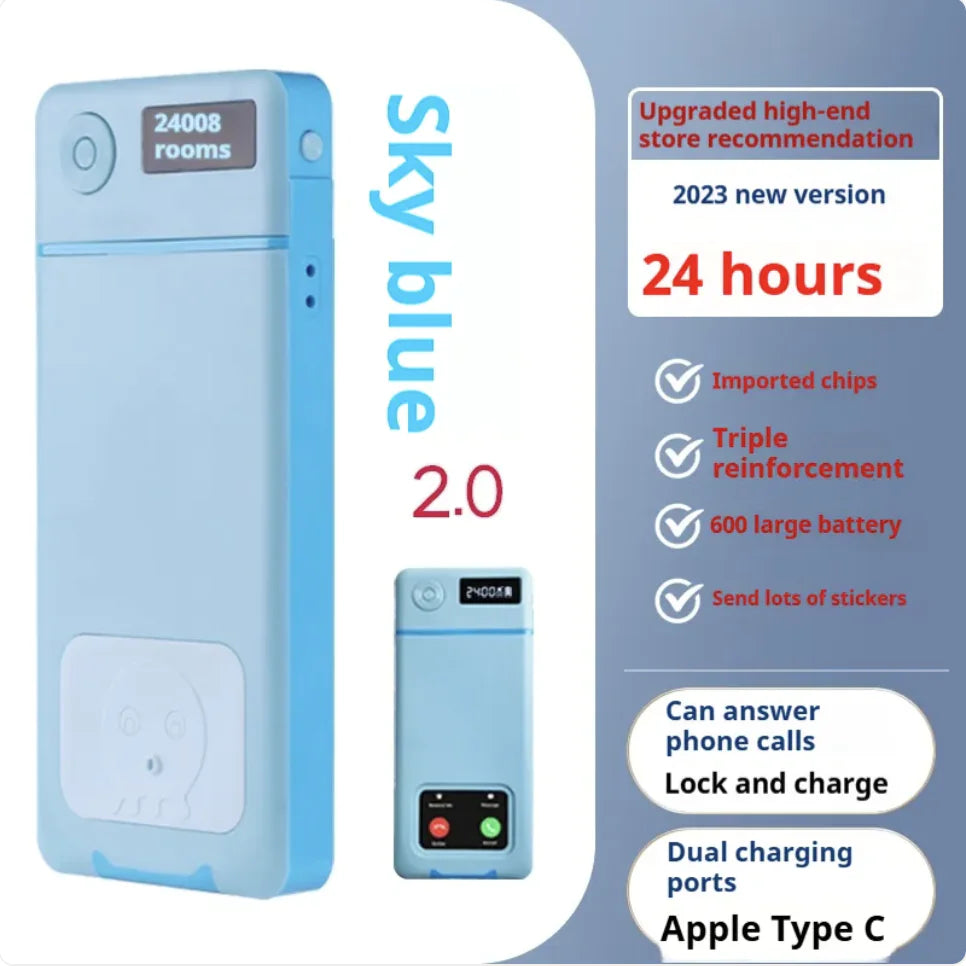 Enhanced Mobile Phone Lock Box with Timer – Self-Discipline Tool for Focus and Internet Control by Anti Spier