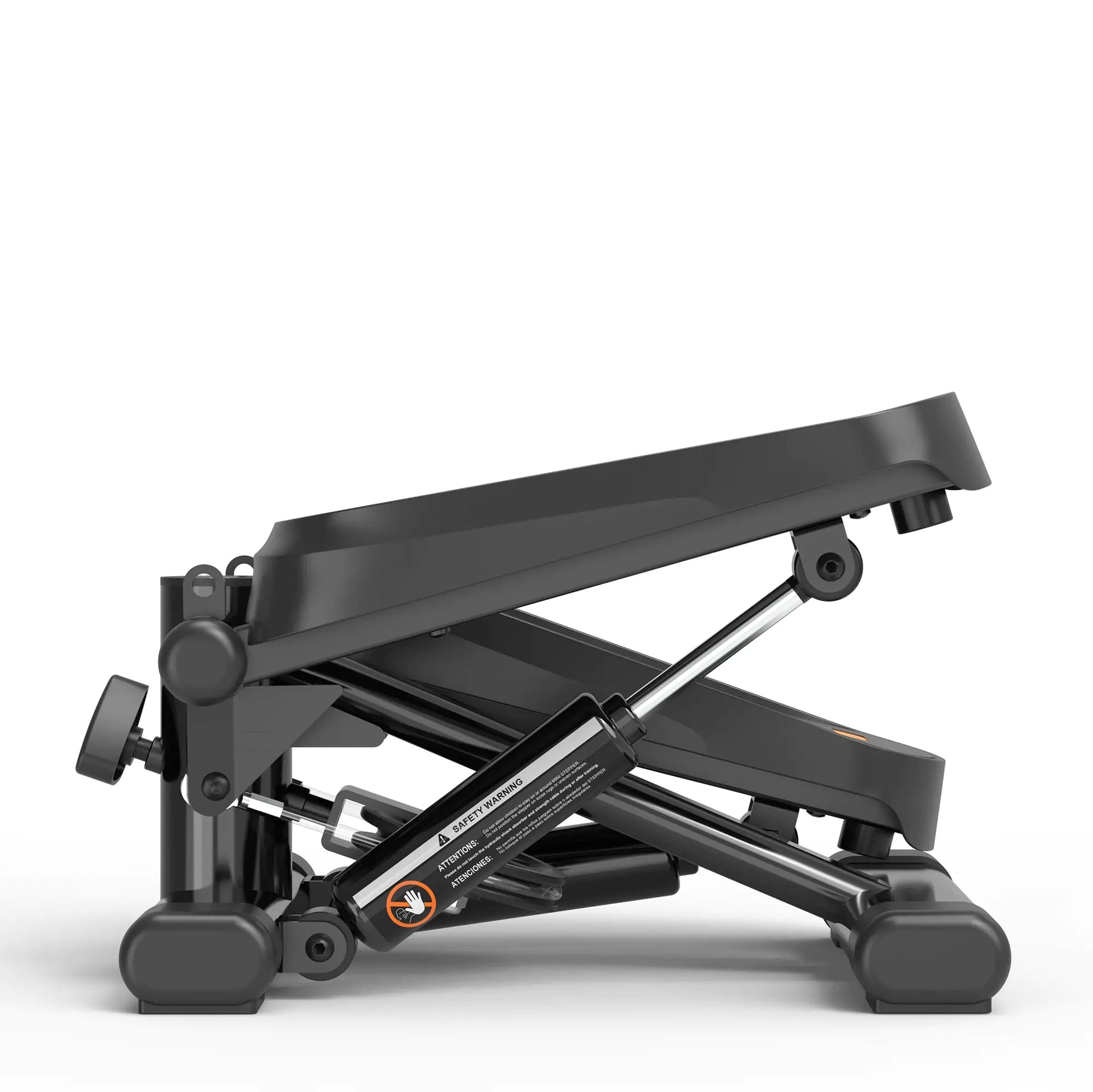Home Office Exercise 330LBS Capacity Mini Stepper With Resistance Bands And LCD Monitor by Anti Spier