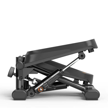 Home Office Exercise 330LBS Capacity Mini Stepper With Resistance Bands And LCD Monitor by Anti Spier