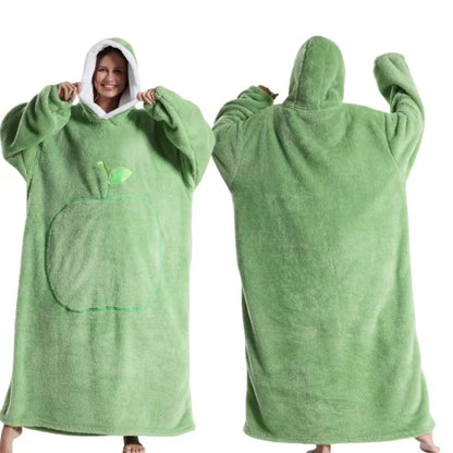 Lengthened Solid Color Home Lazy Clothes by Anti Spier