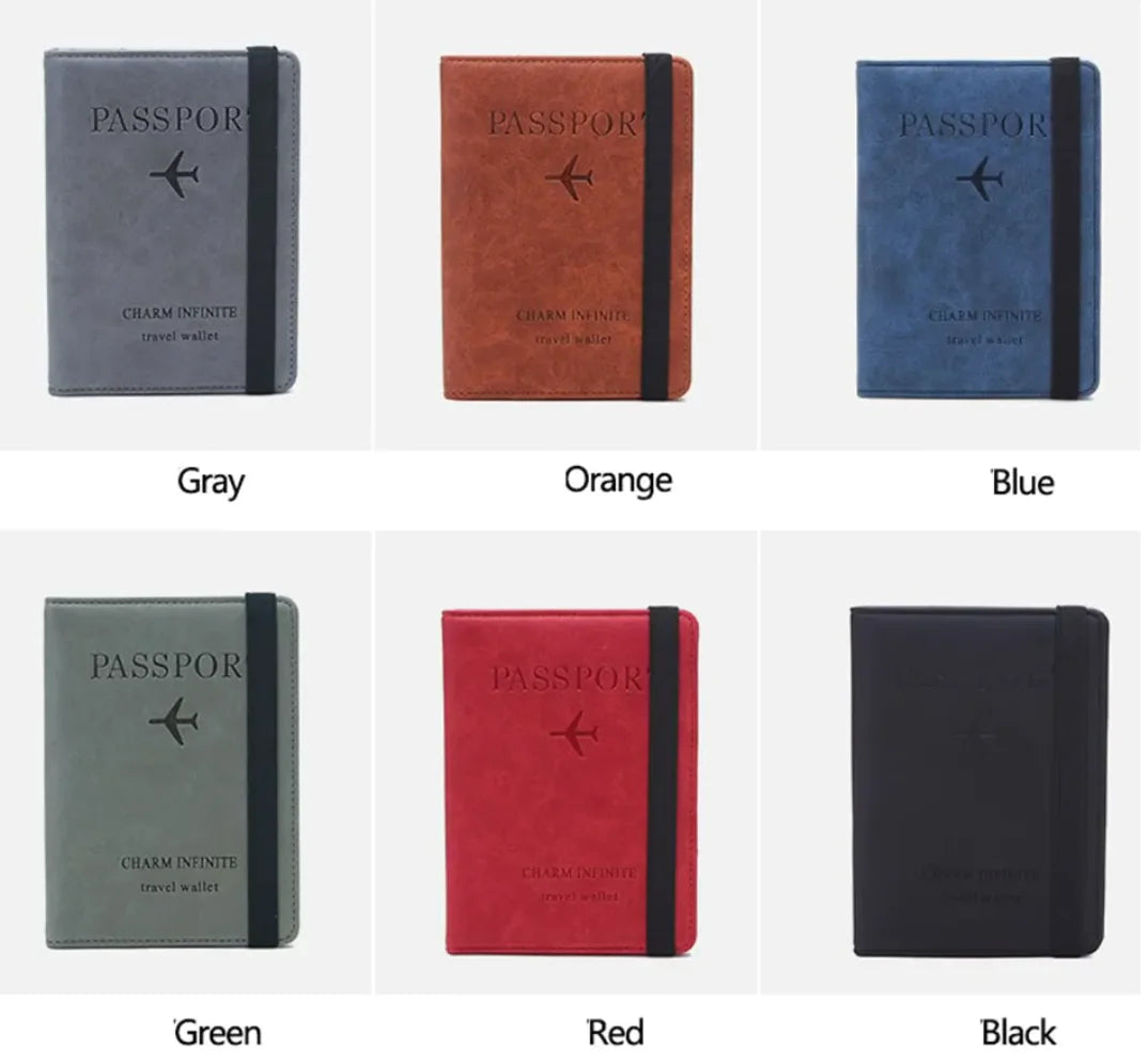 Premium Travel Passport Cover by Anti Spier